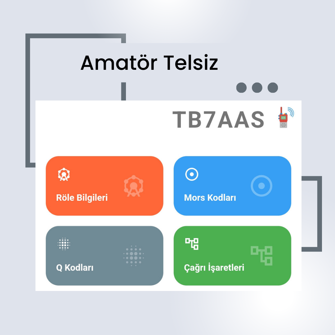 Amatör Telsizci Uygulaması